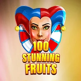 Logo of 100 Stunning Fruits from SYNOT Games at LuckyVibe Casino