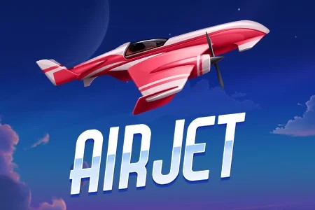 Air Jet logo by 100HP Gaming at LuckyVibe CasinoAir Jet