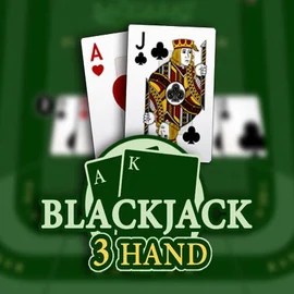 Blackjack 3H (Habanero) logo by Habanero at LuckyVibe CasinoBlackjack 3H (Habanero)