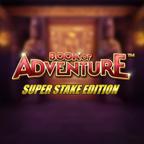Logo of Book of Adventure Super Stake Edition from Stakelogic at LuckyVibe Casino