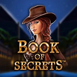 Book of Secrets slot logo by SYNOT Games at LuckyVibe CasinoBook of Secrets