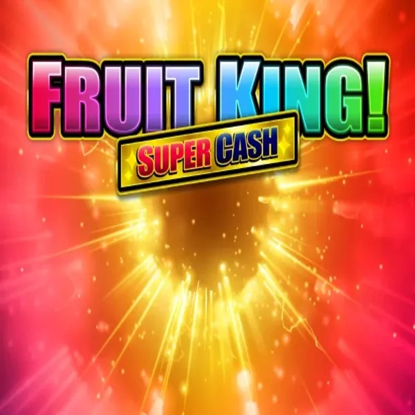 Fruit King Super Cash slot logo by Greentube at LuckyVibe CasinoFruit King Super Cash
