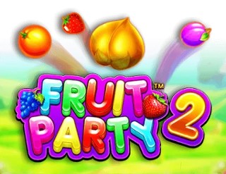Fruit Party 2 online game logo by Pragmatic Play on luckyvibes-au.com