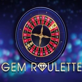 Gem Roulette slot logo by iSoftBet at LuckyVibe CasinoGem Roulette