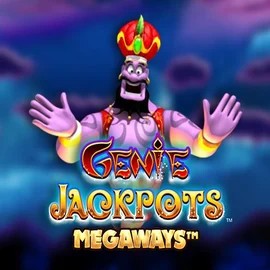 Genie Jackpots Megaways logo by Blueprint Gaming at LuckyVibe CasinoGenie Jackpots Megaways