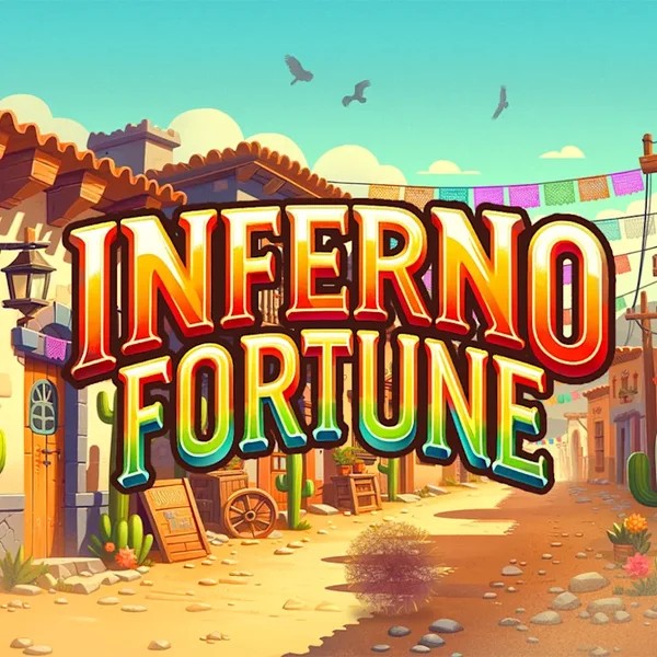 Logo of Inferno Fortune from Atomic Slot Lab at LuckyVibe Casino