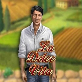 La Dolce Vita logo by Gamomat at LuckyVibe CasinoLa Dolce Vita