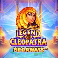 Legend of Cleopatra Megaways slot logo by Playson at LuckyVibe Casino