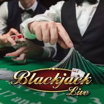 Live Blackjack logo by Pragmatic Live at LuckyVibe CasinoLive Blackjack