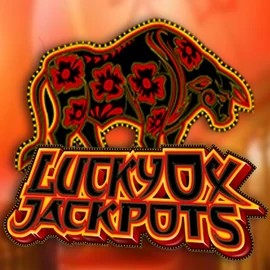 Logo of Lucky Ox Jackpots from Rival at LuckyVibe Casino