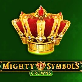 Try Mighty Symbols Crowns slot by Wazdan on luckyvibes-au.com – logo image