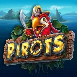 Pirots logo by ELK Studios at LuckyVibe CasinoPirots