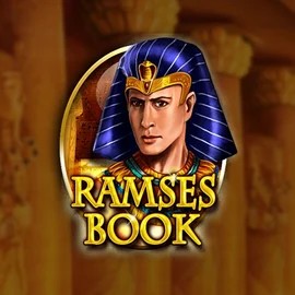 Ramses Book Deluxe slot logo by Gamomat at LuckyVibe CasinoRamses Book Deluxe