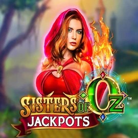 Sisters Of Oz Jackpots logo by Triple Edge Studios at LuckyVibe CasinoSisters Of Oz Jackpots