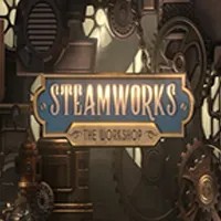 Logo of Steamworks The Workshop from Peter & Sons at LuckyVibe Casino