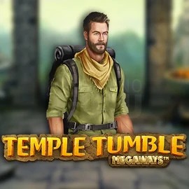 Temple Tumble Megaways slot logo by Relax Gaming at LuckyVibe CasinoTemple Tumble Megaways