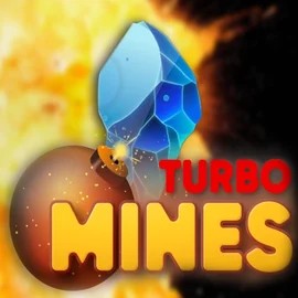 Turbo Mines logo by Turbo Games at LuckyVibe CasinoTurbo Mines